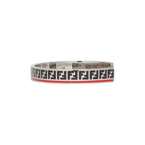 fendi silver bangle|buy Fendi bangle online.